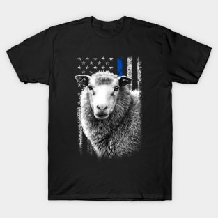 Fuzzy Flock Sheep Love, Tee Triumph for Animal Enthusiasts T-Shirt